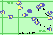 Route >2490m