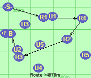 S-R1-R4-R2-R3-B-F