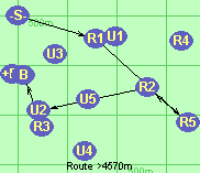S-R1-R5-R2*U2-R3-B-F