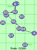 S*U4-R4-R5-R3-R2-B-F