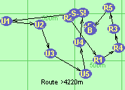 Route >4220m