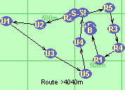 Route >4050m  M21