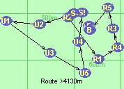 Route >4130m