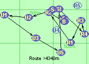 Route >4340m
