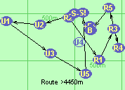 Route >4450m