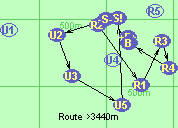 Route >3440m